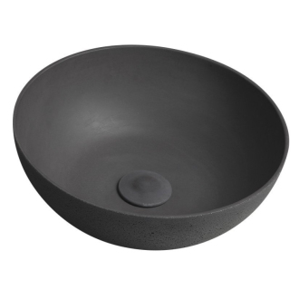 FORMIGO betónové umývadlo na dosku, ? 39cm, antracit FG316