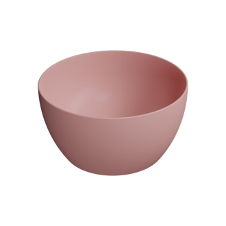 PURA keramické umývadlo na dosku, priemer 42cm, blush mat 885224