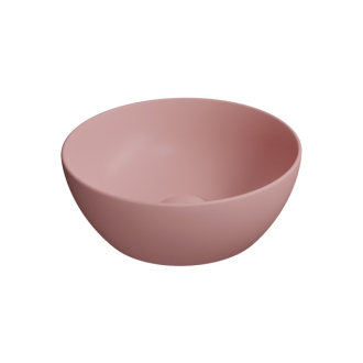 PURA keramické umývadlo na dosku, priemer 32cm, blush mat 885424