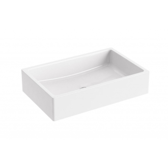 Ravak umývadlo FORMY 01 500 D white bez prepadu XJL01250000