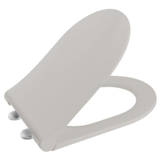 BRILLA WC sedátko, SLIM, Soft Close, latte mat