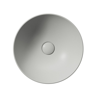 PURA keramické umývadlo na dosku, priemer 40cm, cenere mat 884617