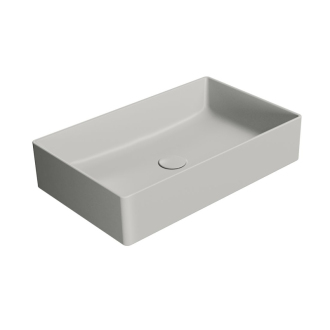 KUBE X keramické umývadlo na dosku, 60x37cm, cenere mat 945317