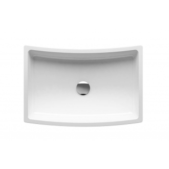 Ravak umývadlo FORMY 02 500 D white bez prepadu XJM01250000