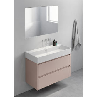 KUBE X keramické umývadlo 100x47cm, brúsená spodná hrana, biela ExtraGlaze 94239111