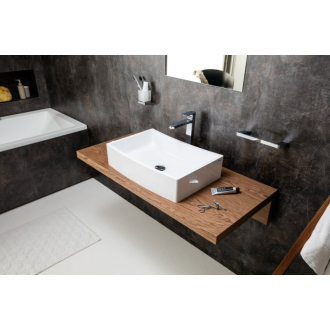 Ravak umývadlo FORMY 02 600 D white bez prepadu XJM01260000