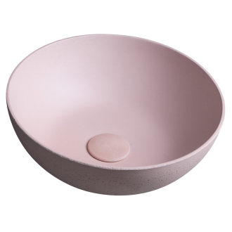 FORMIGO betónové umývadlo na dosku, ? 39cm, ružová FG321