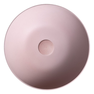 FORMIGO betónové umývadlo na dosku, ? 39cm, ružová FG321