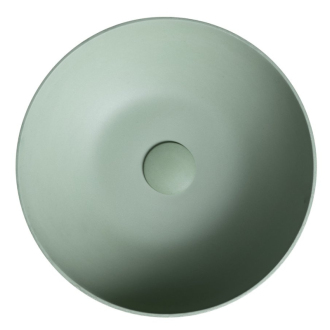 FORMIGO betónové umývadlo na dosku, ? 39cm, zelená FG323