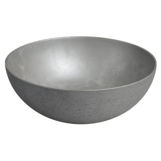 FORMIGO betónové umývadlo na dosku, ? 39cm, strieborná FG319