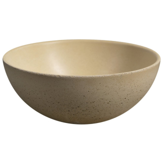 MINOR betónové umývadlo na dosku, ? 26cm, žltá MR26022