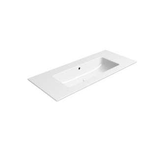 PURA keramické umývadlo Slim 102x46cm, bez otvoru, biela ExtraGlaze 8886011