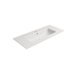 PURA keramické umývadlo Slim 102x46cm, biela mat 8886109