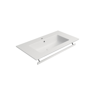 PURA keramické umývadlo Slim 82x46cm, biela mat 8885109