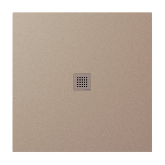 TRENECA vanička z liateho mramoru s možnosťou úpravy rozmeru, 100x100cm, béžová mat 84301.81