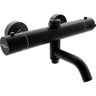 MEXEN KAI Black spr./vaňová batéria-termostatická 77900-70