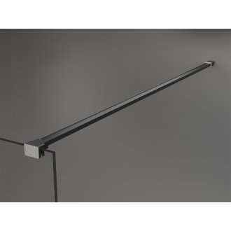 Mexen Kioto Walk-in sprchová stena 70x200 cm, mráz 8, šedá kartáčovaná 800-070-101-66-30