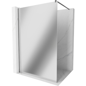 Mexen Kioto Walk-in sprchová stena 80x200 cm, 8 zrkadlo, kov 800-080-101-95-50
