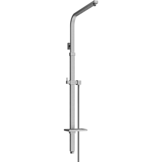 MEXEN Sprchový set Q, hladká hadica 150 cm, grafit 79395-66
