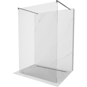 Mexen Kioto voľne stojaca sprchová stena 150x200 cm, 8 transparent, kov 800-150-002-95-00