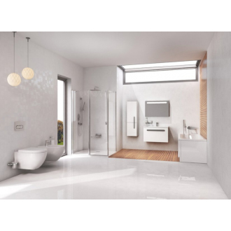 Ravak Bidet Uni Chrome závesný white X01517