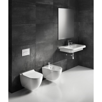 Ravak Bidet Uni Chrome závesný white X01517