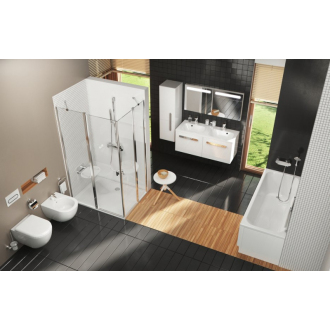 Ravak Bidet Uni Chrome závesný white X01517