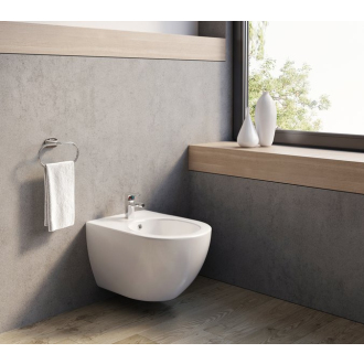 Ravak Bidet Uni Chrome závesný white X01517