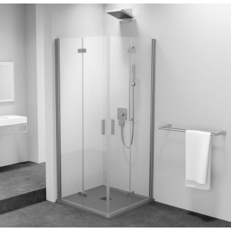 ZOOM štvorcový sprchovací kút 900x900mm, rohový vstup ZL4915L-02