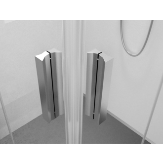 ZOOM štvorcový sprchovací kút 900x900mm, rohový vstup ZL4915L-02