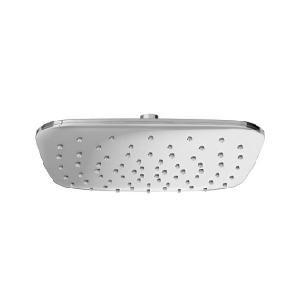 Ravak 983.10 Hlavová sprcha ABS štvorcová - biela, 250 mm X07P347