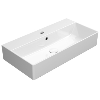 KUBE X keramické umývadlo 70x37cm, brúsená spodná hrana, biela ExtraGlaze 94559111