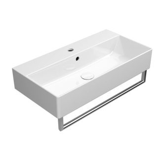 KUBE X keramické umývadlo 70x37cm, brúsená spodná hrana, biela ExtraGlaze 94559111