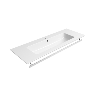 PURA keramické umývadlo Slim 122x46cm, biela ExtraGlaze 8887111