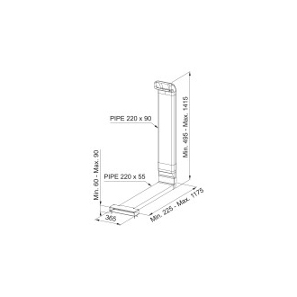 Franke sada pre recirkuláciu cez mriežku FMY 8391R, FMA 8391R, FMA 8381R 112.0711.986
