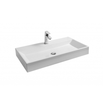 Ravak umývadlo Natural 800 white bez prepadu s otvorom XJO01280000