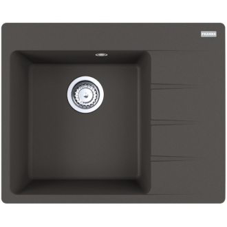 Franke Granitový drez CNG 611-62 TL/2 sivá bridlica 620x500, sifón 114.0713.949