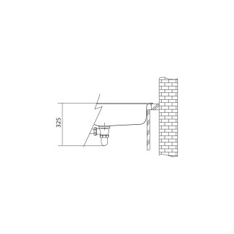 Franke Granitový drez CNG 611-78 TL/2 sivá bridlica 780x500, sifón 114.0713.981