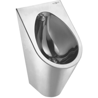 Urinál so zakrytým prívodom vody 360x600x395 mm, nerez mat 13004.S