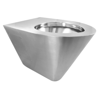 WC misa závesná 380x300x550 mm, nerez mat 13018.S