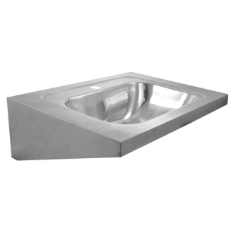 Závesné umývadlo 610x210x460 mm, nerez mat 13033.S