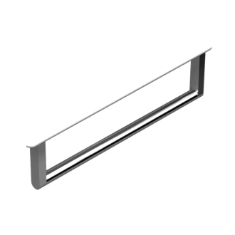 KUBE X držiak uterákov 45cm, pre umývadlo 9485, chróm PAKUBEX45