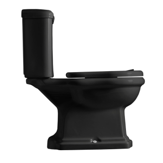 RETRO nádržka k WC kombi, čierna mat 108131