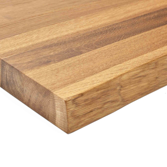Doska pod umývadlo 80x49-55cm, Dub Masív DMDUB80XX
