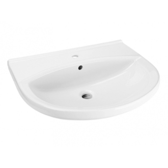 Mereo Umývadlo 55 cm, s otvorom pre batériu, keramika VSD55N (W409501)