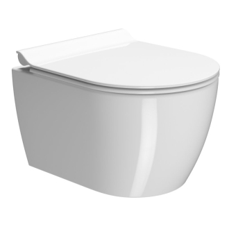 PURA závesná WC misa, Swirlflush, 35x46cm, biela ExtraGlaze 880211