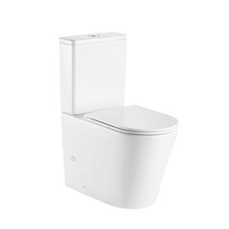 WC kombi, vyvýšené, vario odpad, Smart Flush RIMLESS, keramické vr. sedátka CSS113S VSD92T1