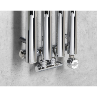 PILON vykurovacie teleso 270x1800mm, so štyrmi háčikmi pre uterák, chróm