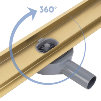REA Odtokový žľab REA Neox pre Brush Gold 70 REA-G2702