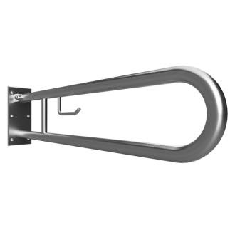 BEMETA HELP: Sklopný úchyt v tvare U s držiakom na TP 900 mm, brus 301102292